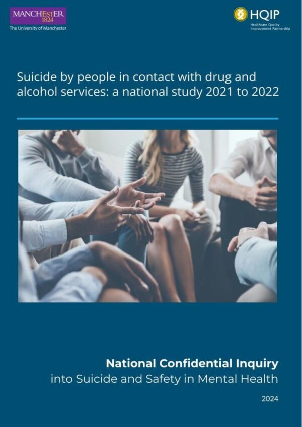 thumbnail of Ref 410_NCISH_2024 Suicide by people in contact with drug and alcohol services_FINAL V2