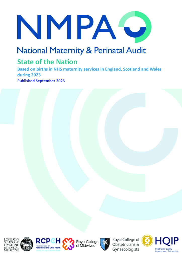 Maternity and perinatal care – State of the Nation 2023 (NMPA)