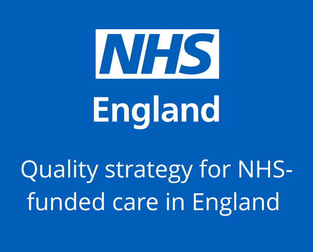 NHSE Quality strategy
